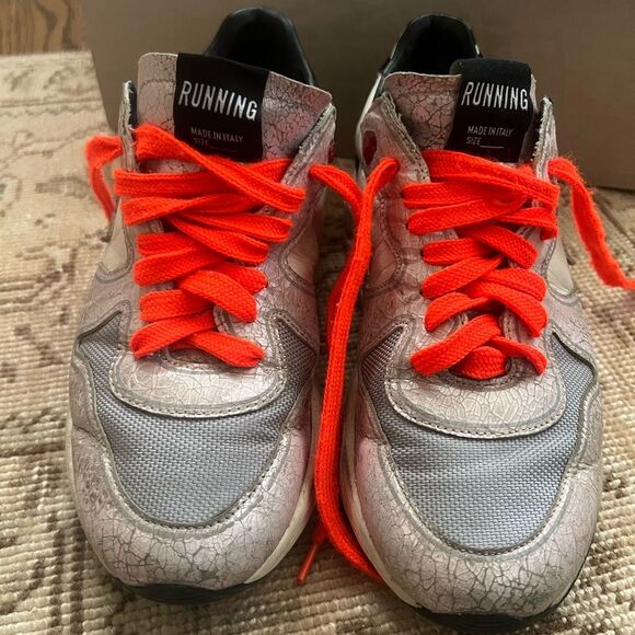 Golden Goose Deluxe Brand Multicolor Running Sole Sneakers Size 38 - Picture 3 of 11